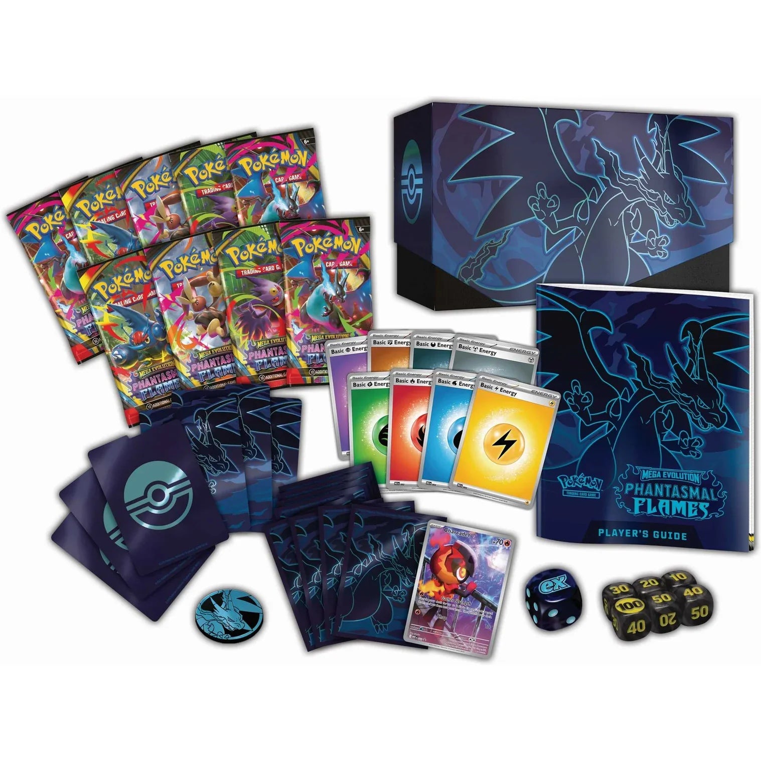 Pokémon TCG - Mega Evolution Phantasmal Flames Elite Trainer Box