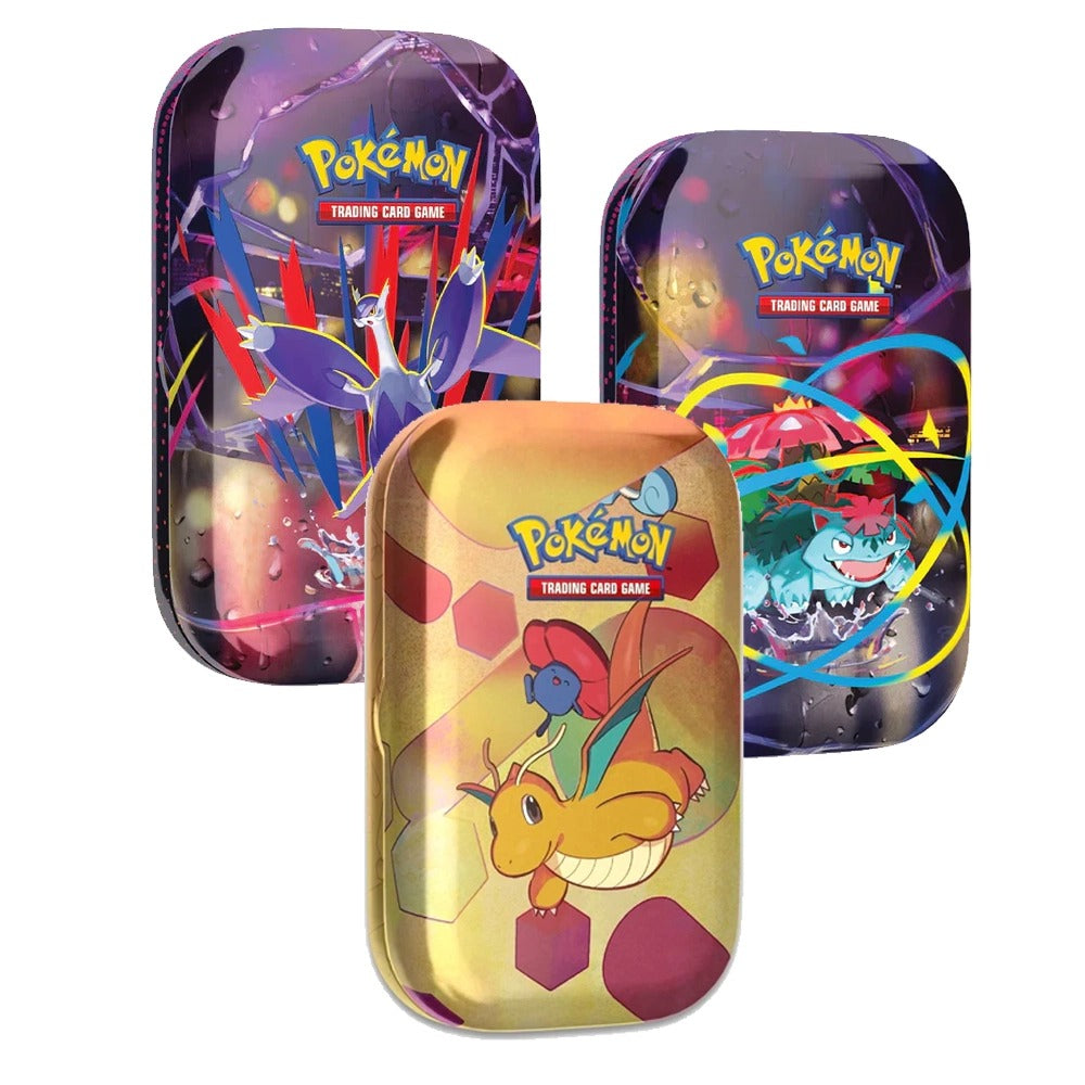 Pokémon TCG - 151 & Mega Heroes Mini Tin Bundle - Factory Sealed